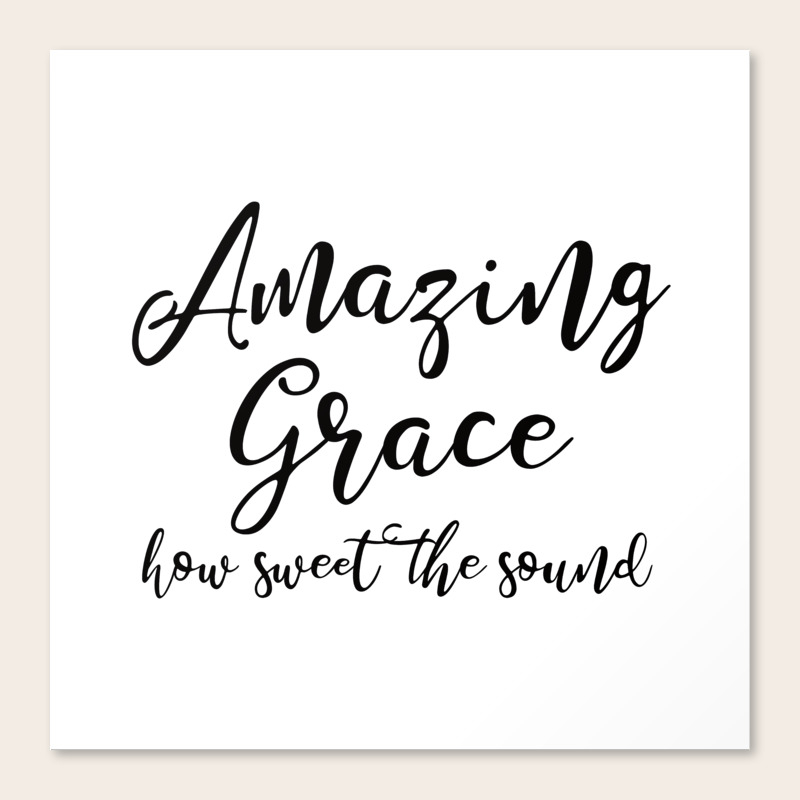 Amazing Grace How Sweet The Sound Canvas Print By Socoart Society6 So knowing about god's grace causes us to seek to know just how to show grace to others. amazing grace how sweet the sound canvas print by socoart