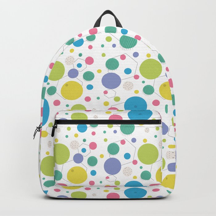 Colorful circles Backpack