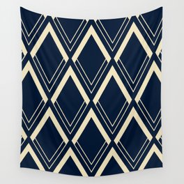 Art deco seamless pattern. Abstract geometric print Wall Tapestry