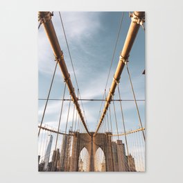 Brooklyn Bridge Views | Travel Photography | New York City Canvas Print