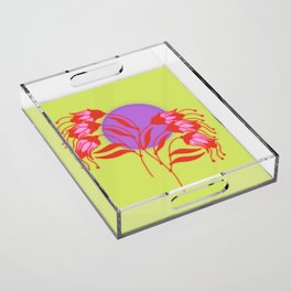 Droopy Flower Acrylic Tray