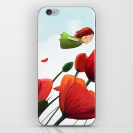 Poppies iPhone Skin