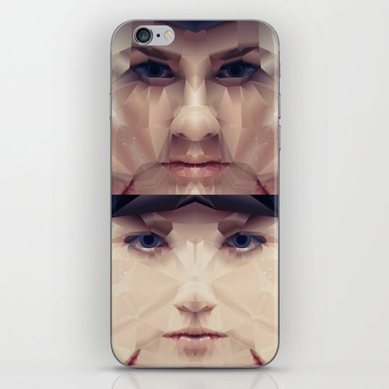 Facet_AB2 iPhone & iPod Skin