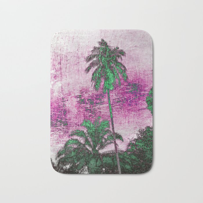 What's with all the palm trees ;) Bath Mat