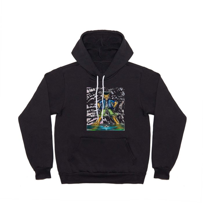 Paper Boater Hoody