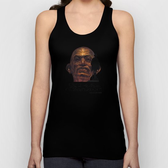 GANDHI quote Unisex Tank Top