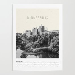 Minneapolis Minimalist Poster