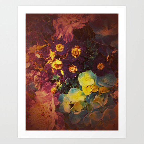 Hydrangea Kiss Art Print
