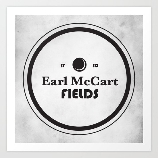Earl McCart Fields Art Print