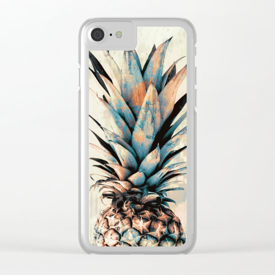 PINEAPPLE 3 Clear iPhone Case