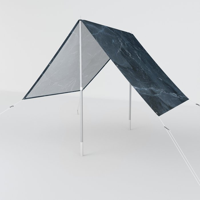 Dark blue marble texture Sun Shade