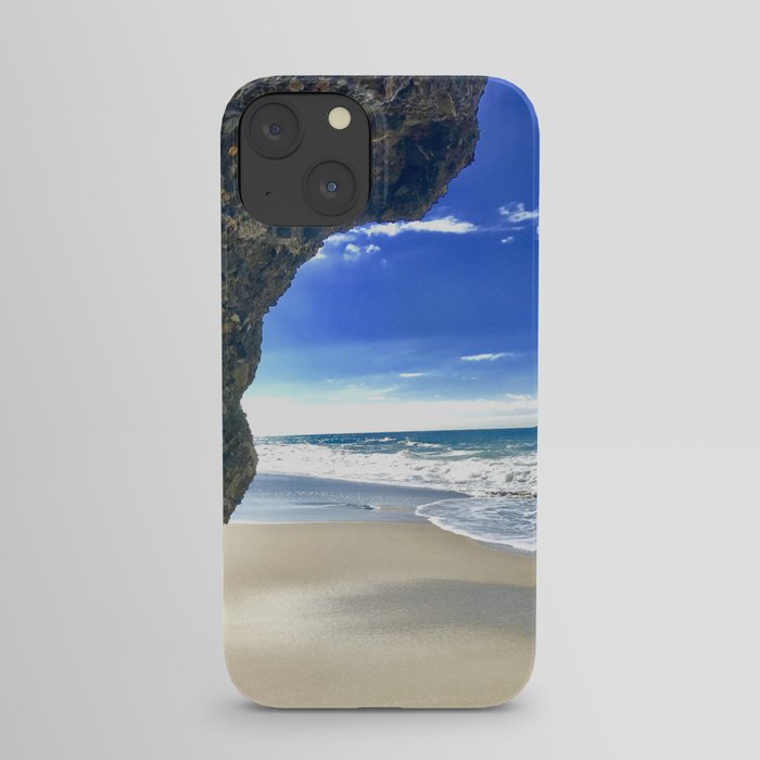 Rock Frame of Aliso Creek Beach iPhone Case