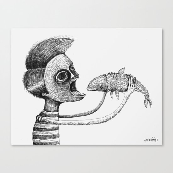 'Hungry' Canvas Print