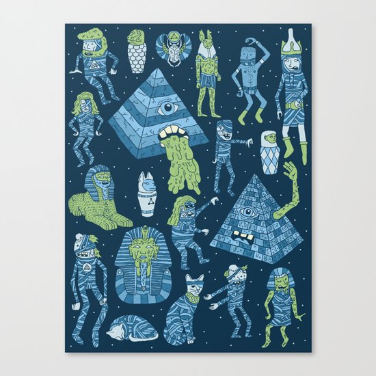 Wow! Mummies! Canvas Print