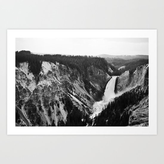 WATERFALL Art Print