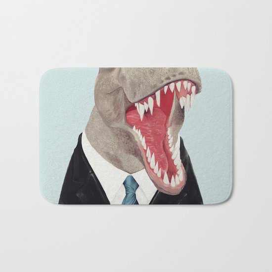 T. Rex - All Business Bath Mat