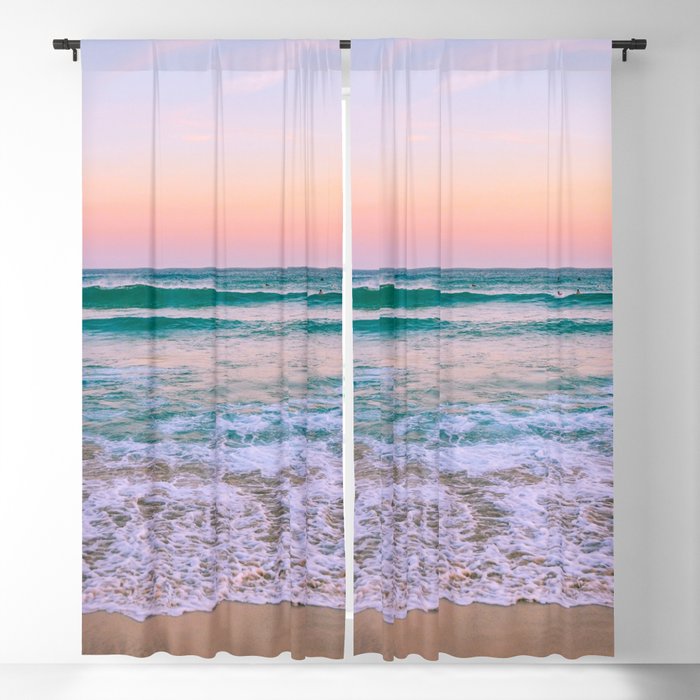 Ocean and Sunset Needed Blackout Curtain