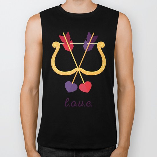 Take A Shot At L.O.V.E. Biker Tank