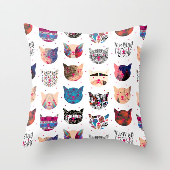 C.C. iii Throw Pillow