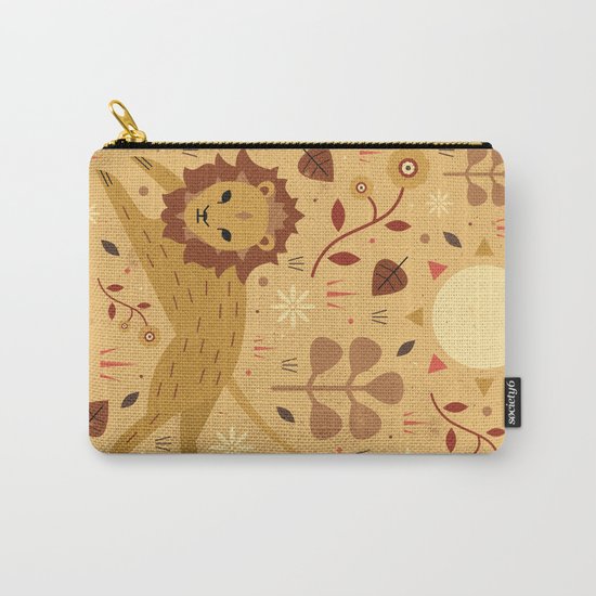 Rare Maned Lioness Carry-All Pouch