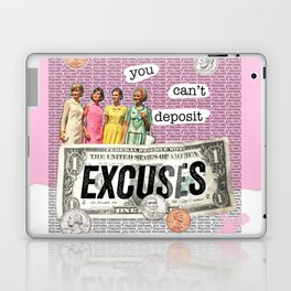 Money Series: You Can't Deposit Excuses Laptop Skin