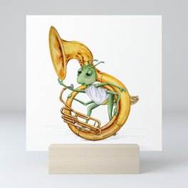 Tuba Guy Mini Art Print