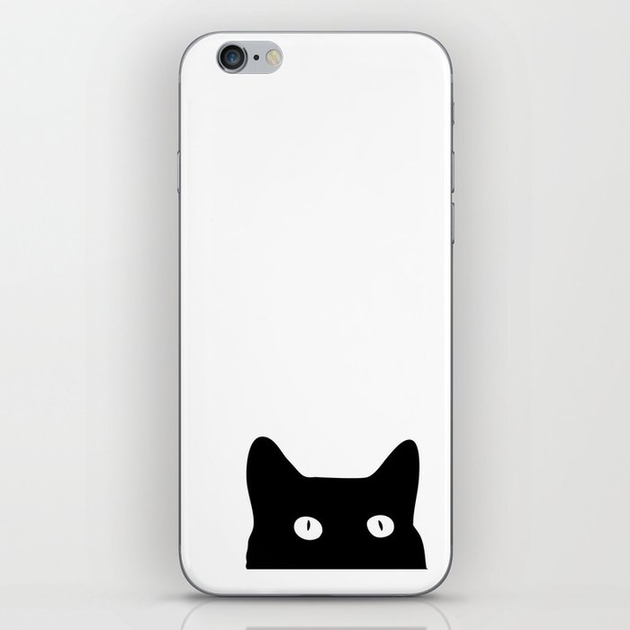 Black Cat iPhone Skin