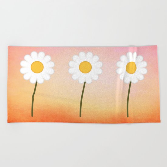 Little Flowers Beach Towel