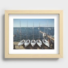 Lake Mendota Recessed Framed Print