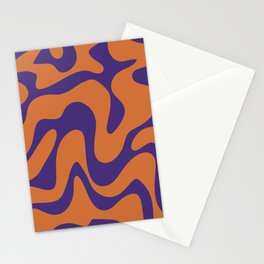 17 Abstract Swirl Shapes 220711 Valourine Digital Design Stationery Card