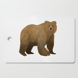 Bear Football Cutting Board
