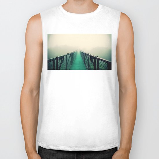 suspension bridge Biker Tank