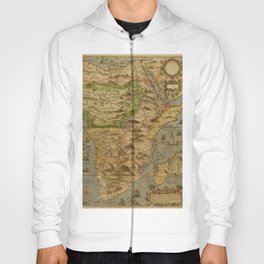 Map Of Africa 1597 Hoody