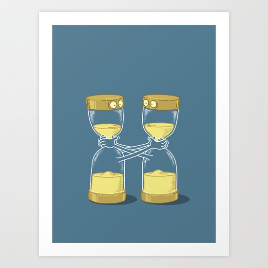 killing time Art Print