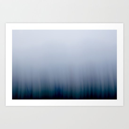 The fog Art Print