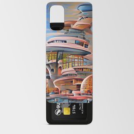 Retro Future Architecture Abstract Aesthetic No2 Android Card Case