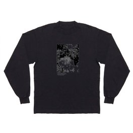 and there we slumbered on the moss (on the cold hill's side) Long Sleeve T Shirt