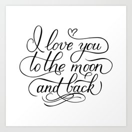 Fastest Drawing I Love You To The Moon And Back