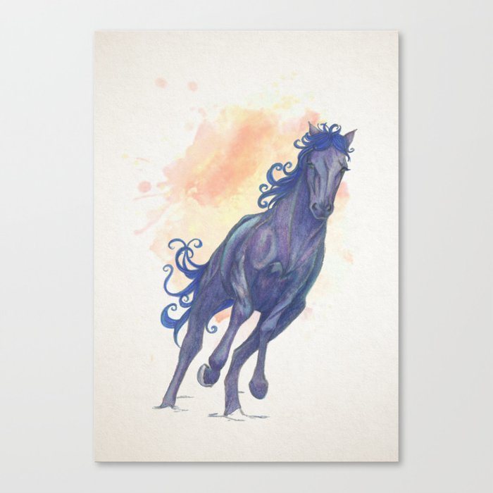 Galoping Horse Canvas Print