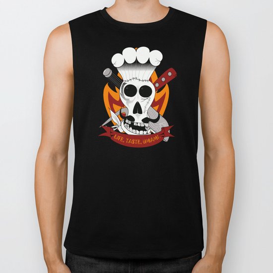 Chef For Life (Code Of Arms) Biker Tank