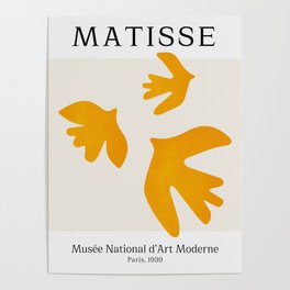 Golden Bell: Matisse Pastel Series 02 Poster