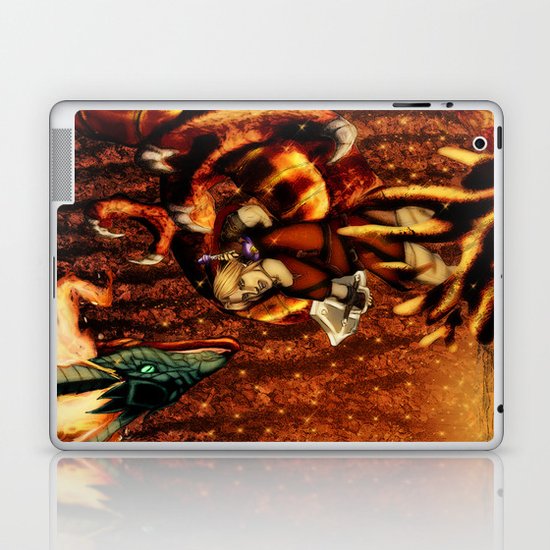 Zelda Fire Temple Boss Laptop & iPad Skin