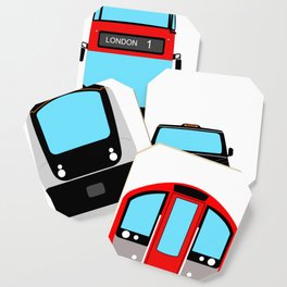 London bus, taxi and train Coaster