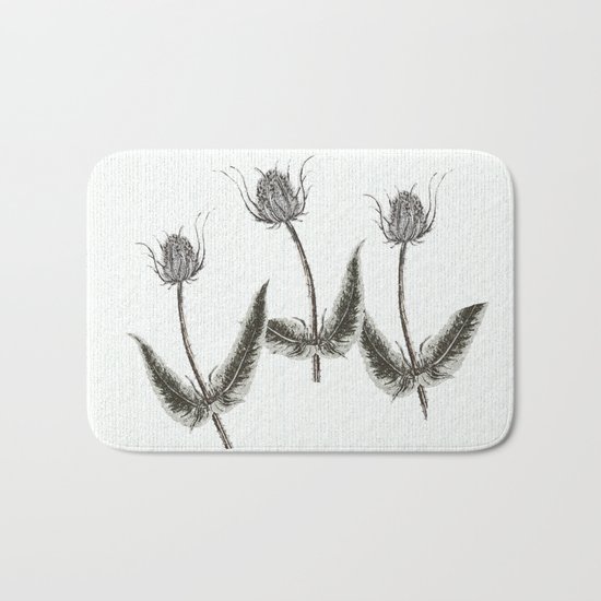 Teasel time Bath Mat
