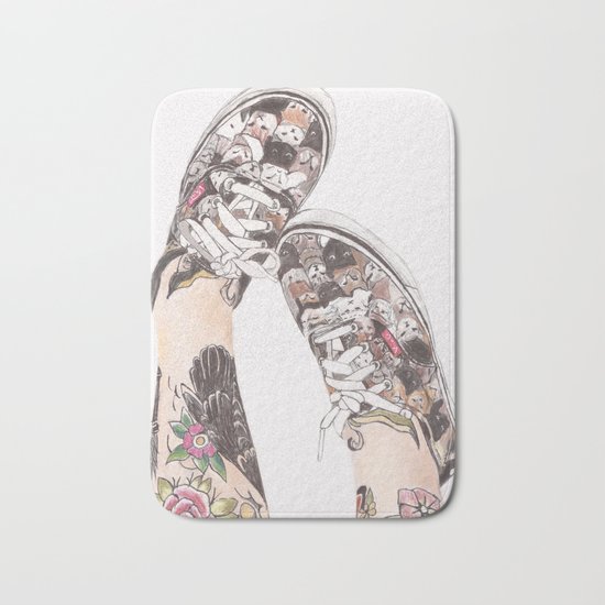 Shoes Bath Mat