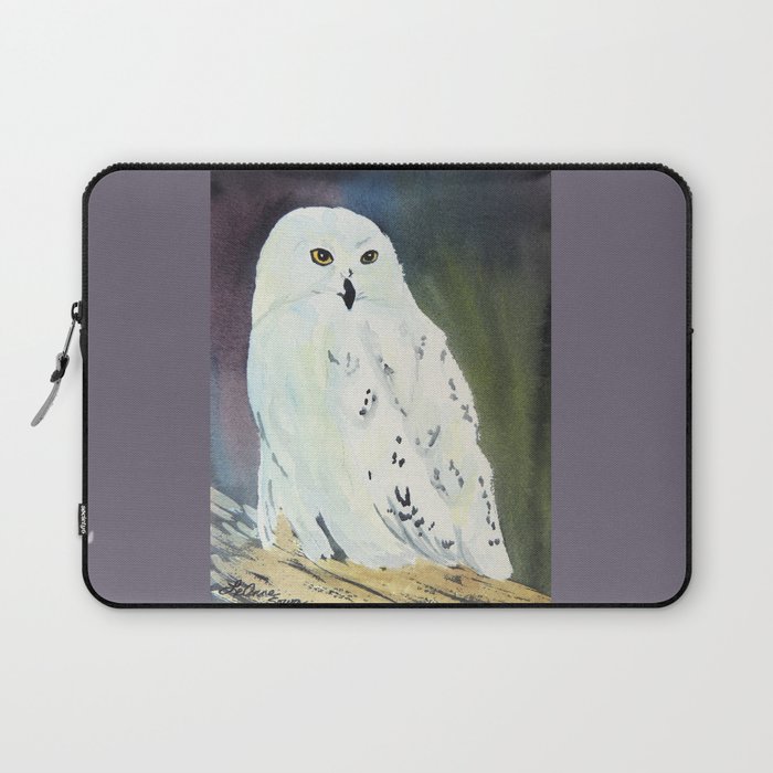 Snowy Owl Laptop Sleeve