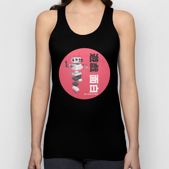 We Come in Pieces Unisex Tank Top