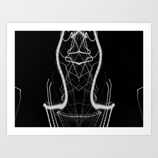 light painting Art Print
