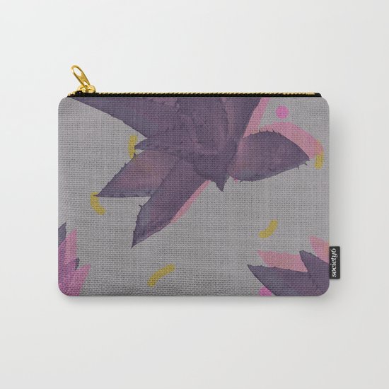 Aloe pattern Carry-All Pouch
