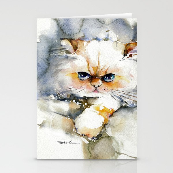 PERSIAN CAT Stationery Cards